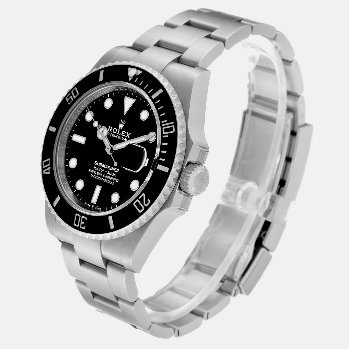 Rolex Black Date Stainless Steel Submariner